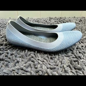 allbirds Baby Blue Flats
